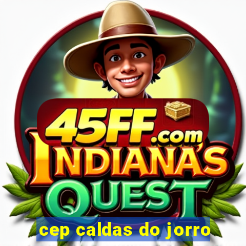 cep caldas do jorro
